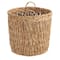 Household Essentials Tall Hyacinth Wicker Floor Basket